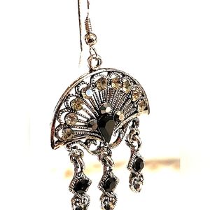 Vintage Silver Toned Earrings